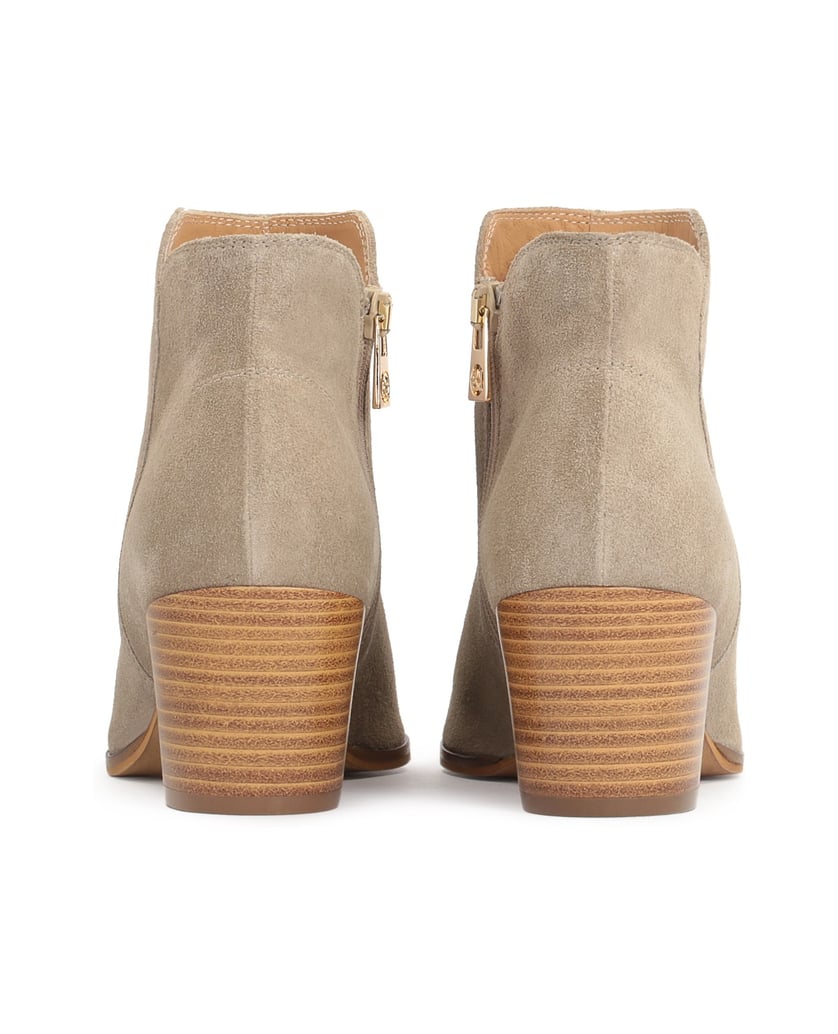 Kazar-Graue-Cowboystiefel-aus-Wildleder-mit-Ho-beige