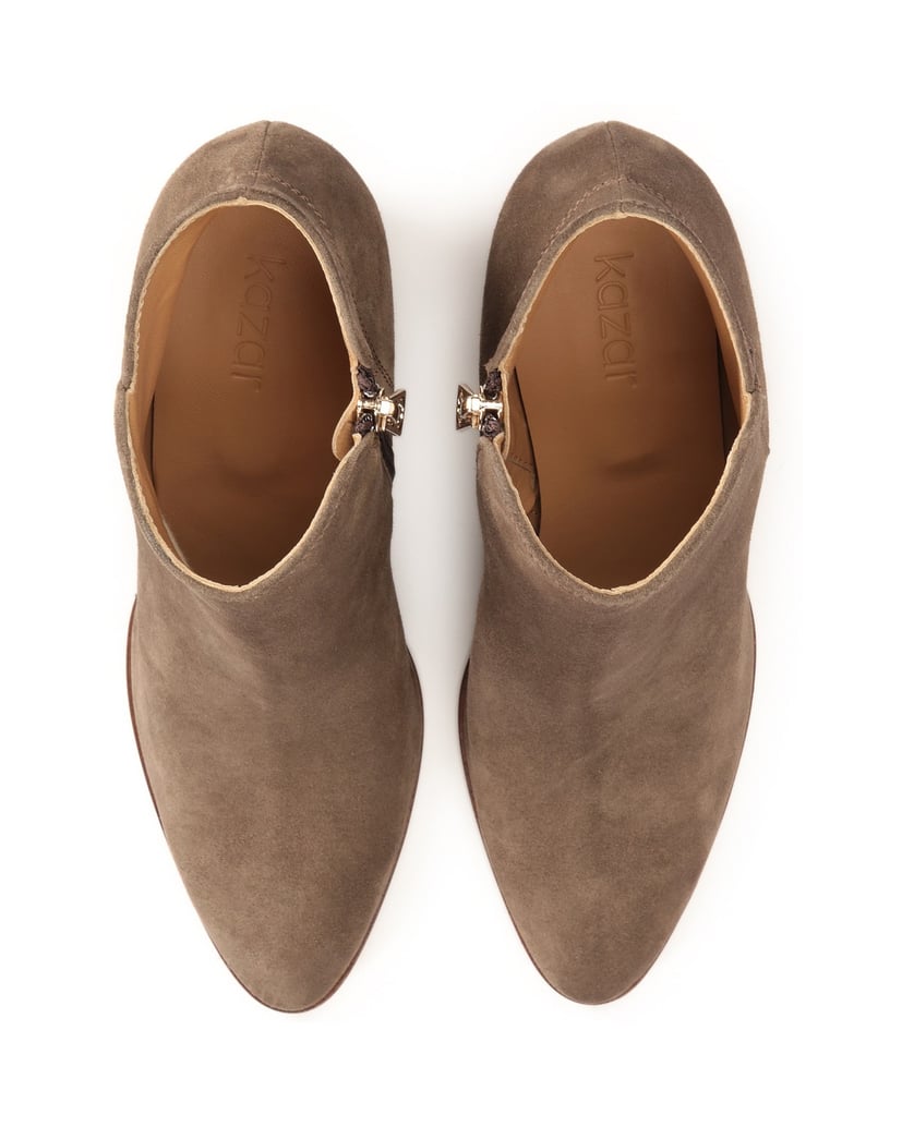 Kazar-Niedrige-Cowboystiefel-aus-Wildleder-taupe