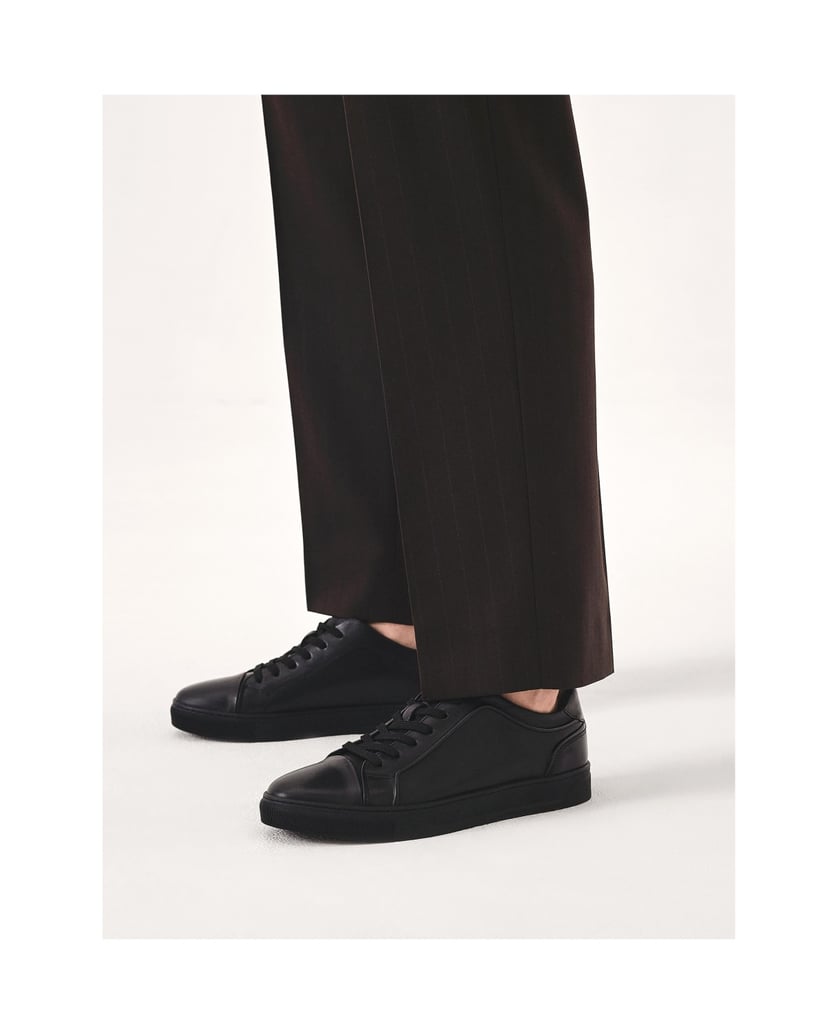 Kazar-Zeitlose-Herren-Sneakers-aus-genarbtem-L-schwarz