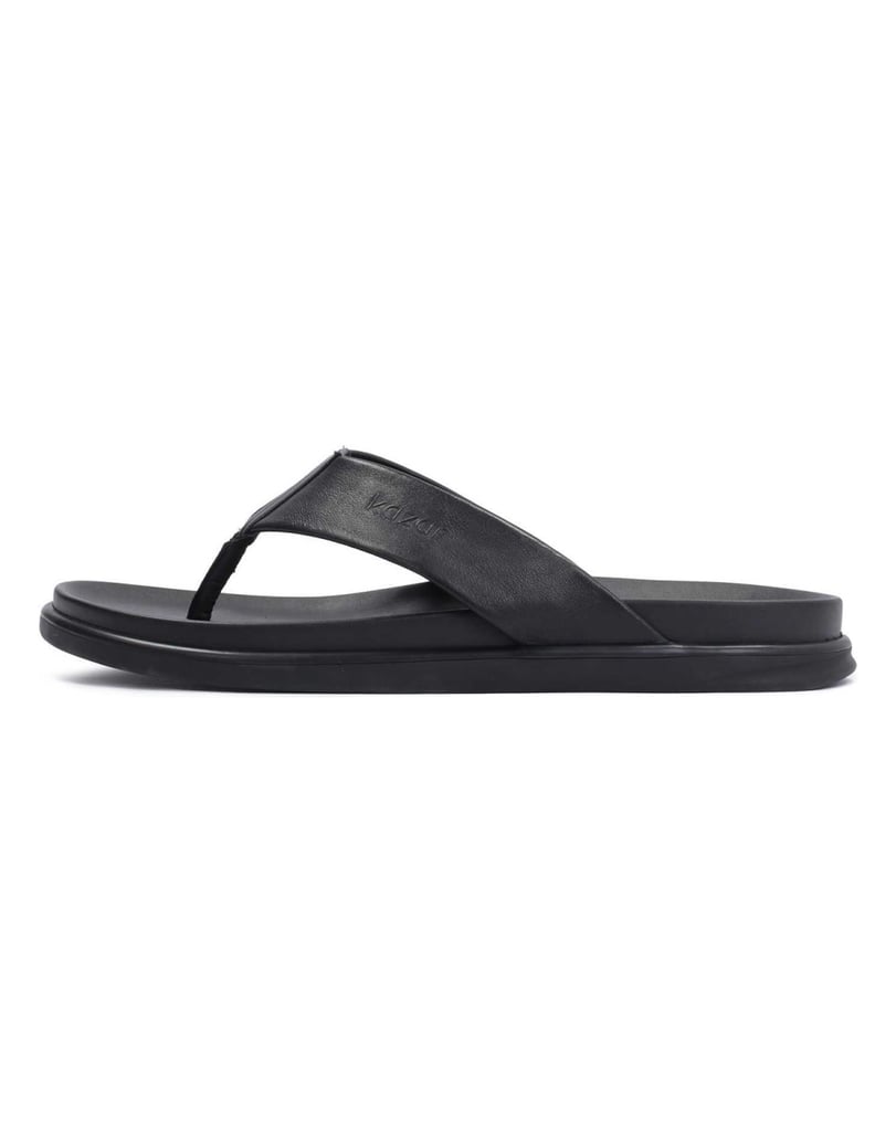 Kazar-Herren-Leder-dicke-Sohle-Flip-Flops