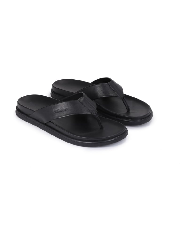 Kazar-Herren-Leder-dicke-Sohle-Flip-Flops