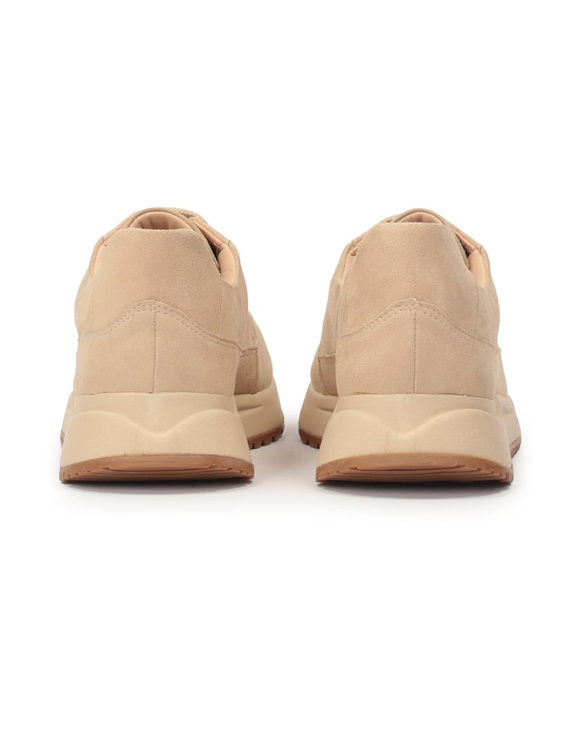 Kazar-Damen-Sneakers-aus-Wildleder-beige