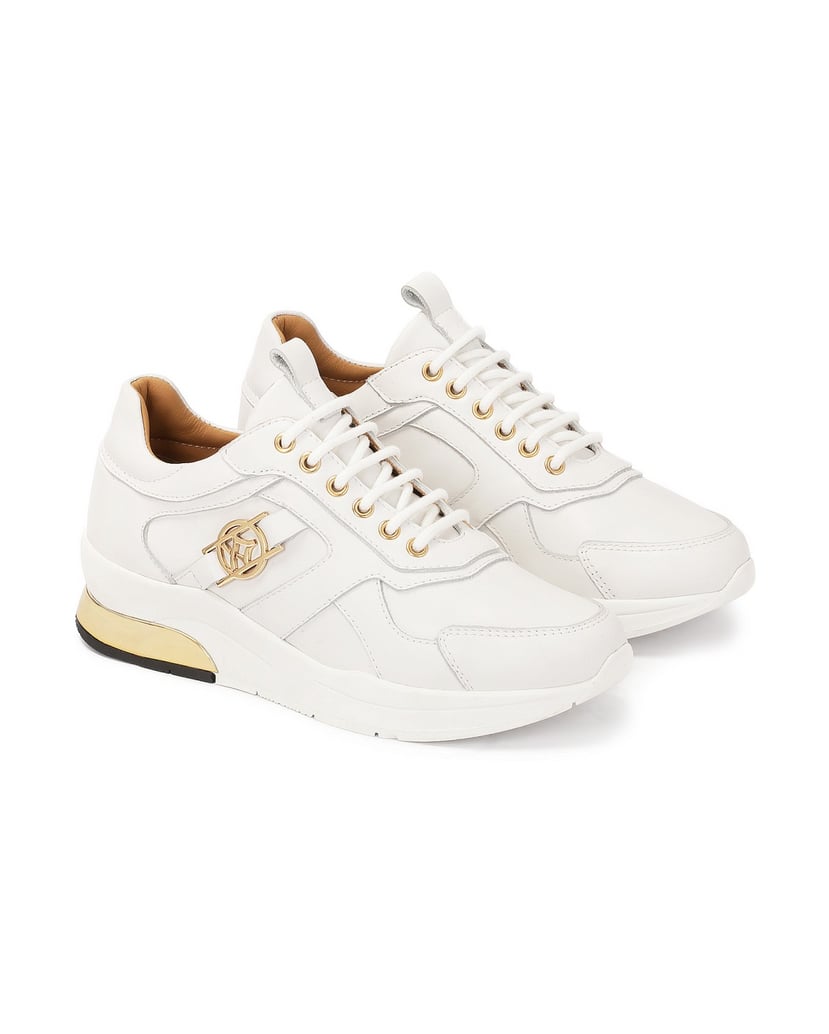 Kazar-Weiße-Leder-Sneakers-mit-goldenen-Einsät
