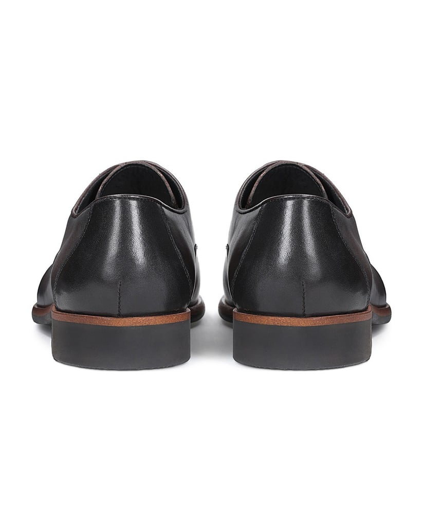 Kazar-Herren-Oxford-Schuhe-mit-dezentem-Muster-braun