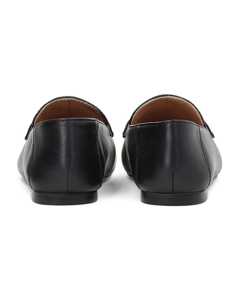 Kazar-Zeitlose-flache-Schuhe-aus-genarbtem-Led