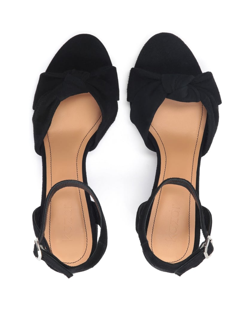 Kazar-Klassische-schwarze-Sandalen-mit-bequeme