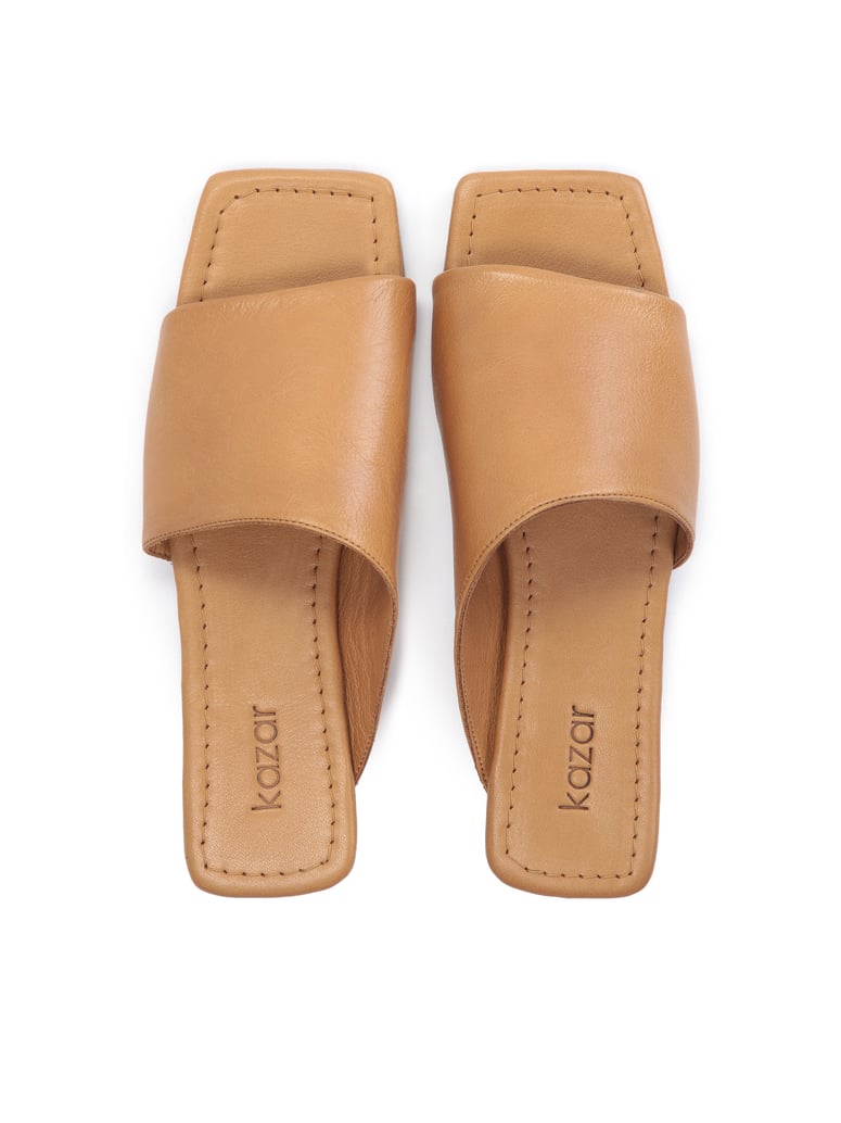 Kazar-Hellbraune-asymmetrische-Damen-Pantolett