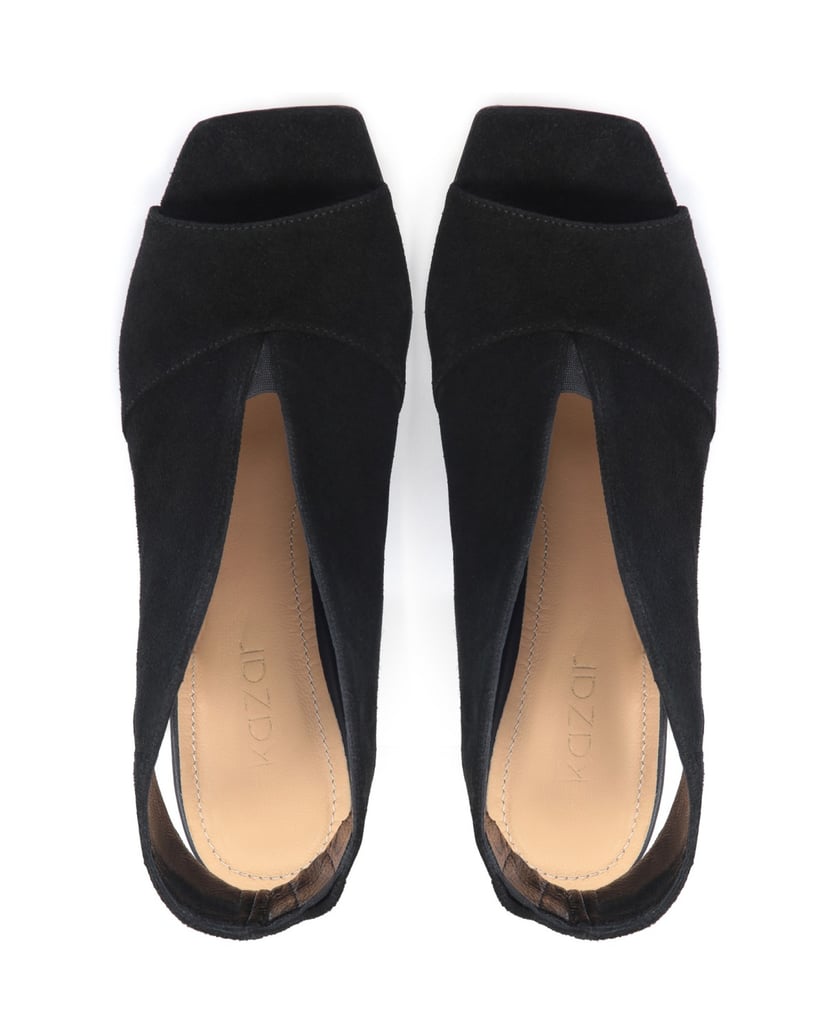 Kazar-Schwarze-geschlossene-Sandalen-mit-breit