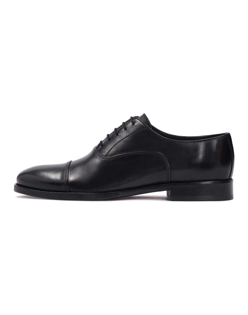 Kazar-Klassische-schwarze-Oxford-Schuhe-mit-Ze