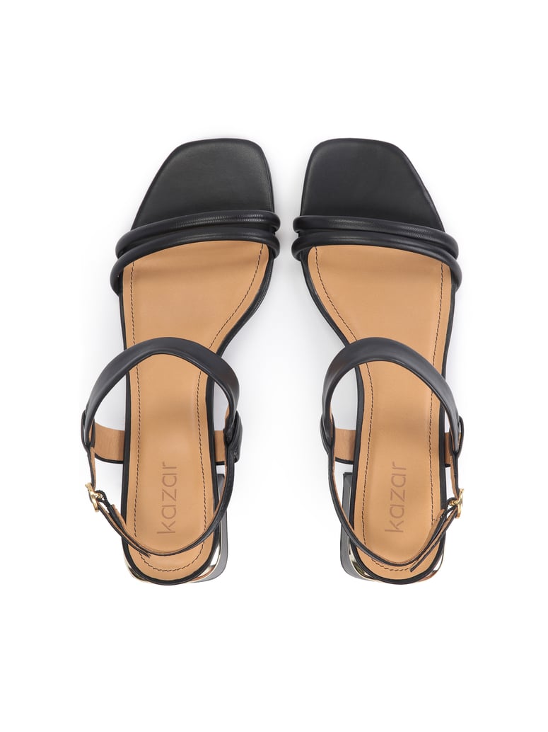 Kazar-Schwarze-Damen-Sandalen-mit-Blockabsatz