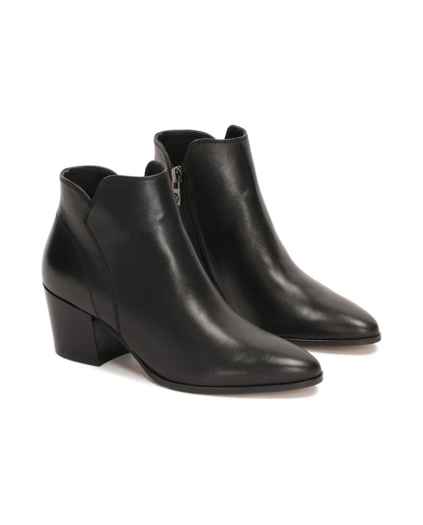 Kazar-Ankle-boots-with-a-wide-heel-černá