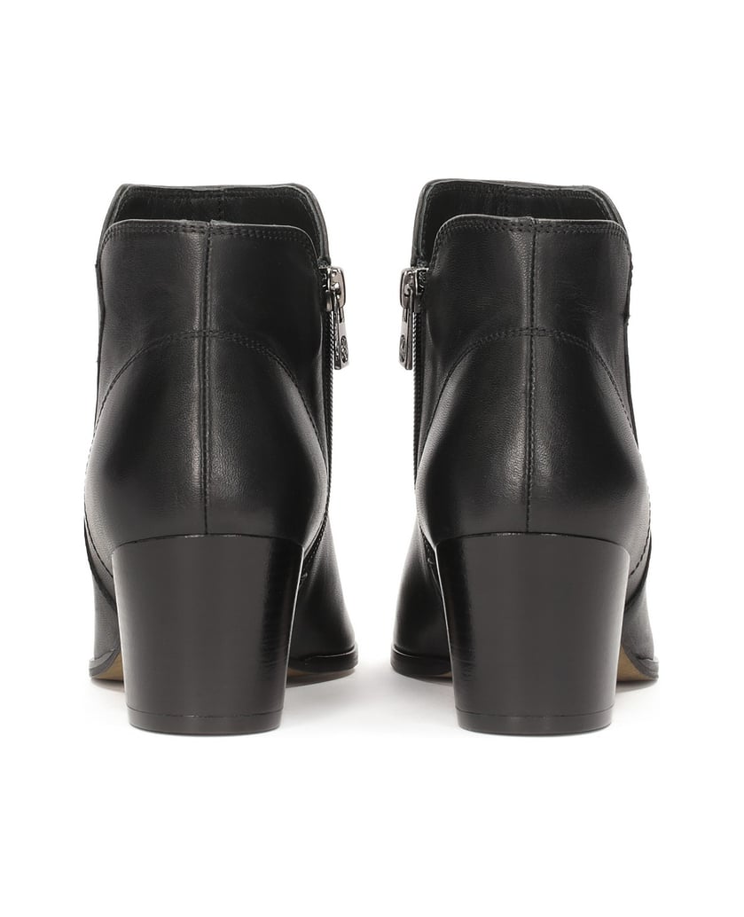 Kazar-Ankle-boots-with-a-wide-heel-černá