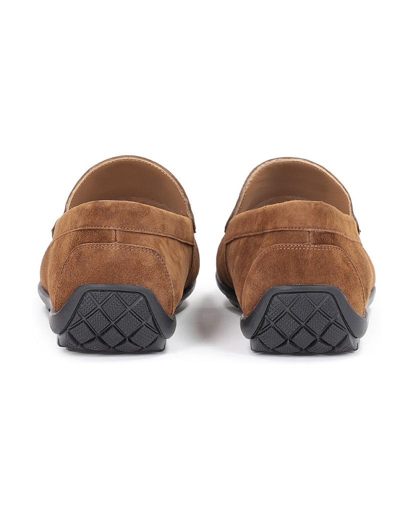 Kazar-Elegante-braune-Wildleder-Mokassins-für-braun