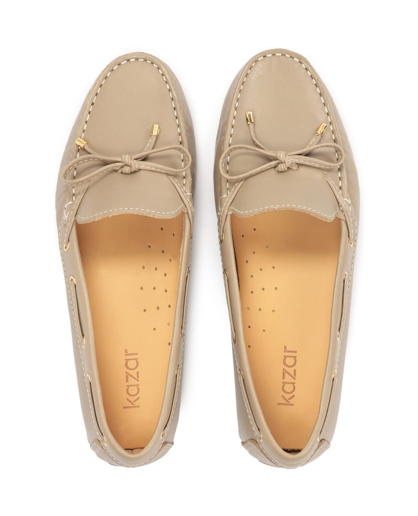 Kazar-Mokassins-aus-Leder-mit-einem-Riemen-am