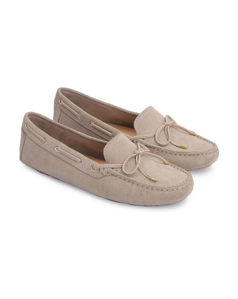 Kazar-Ladies’-comfortable-and-timeless-nubuck-moccasins-béžová