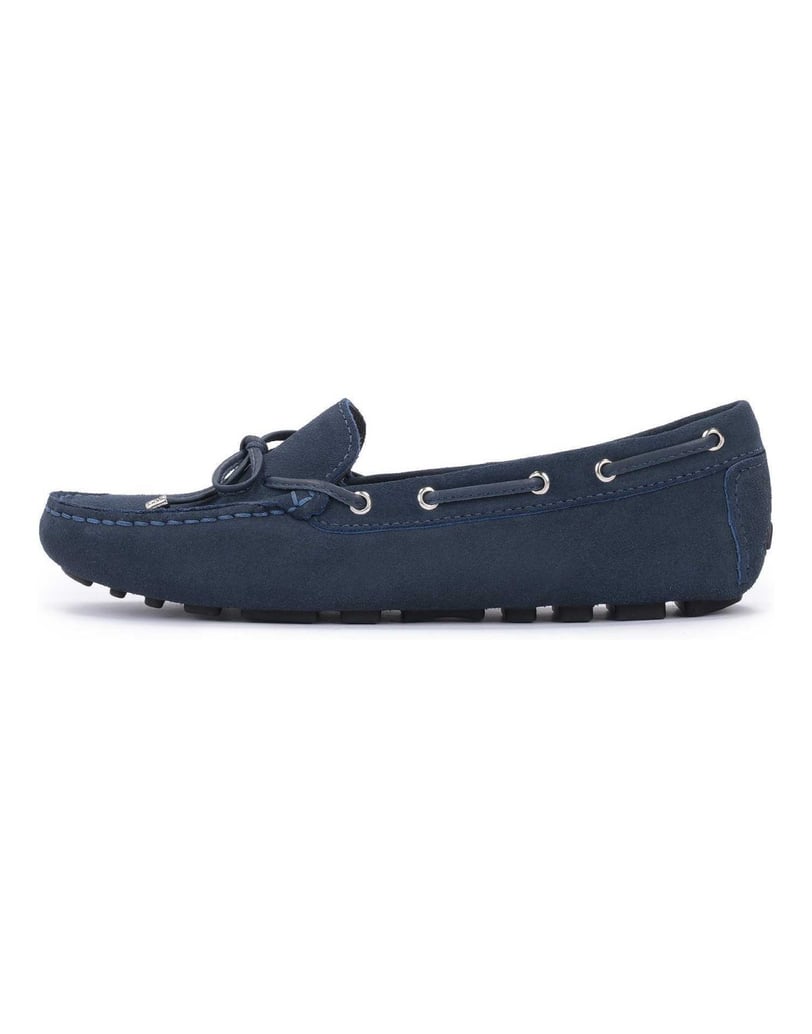 Kazar-Ladies’-navy-blue-moccasins-with-an-elastic-sole-turned-out-on-the-heel-tmavě-modrá