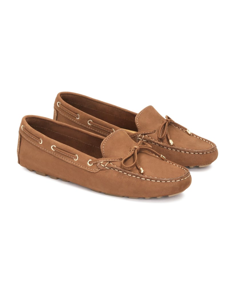 Kazar-Mokassins-aus-braunem-Nubuk-camel