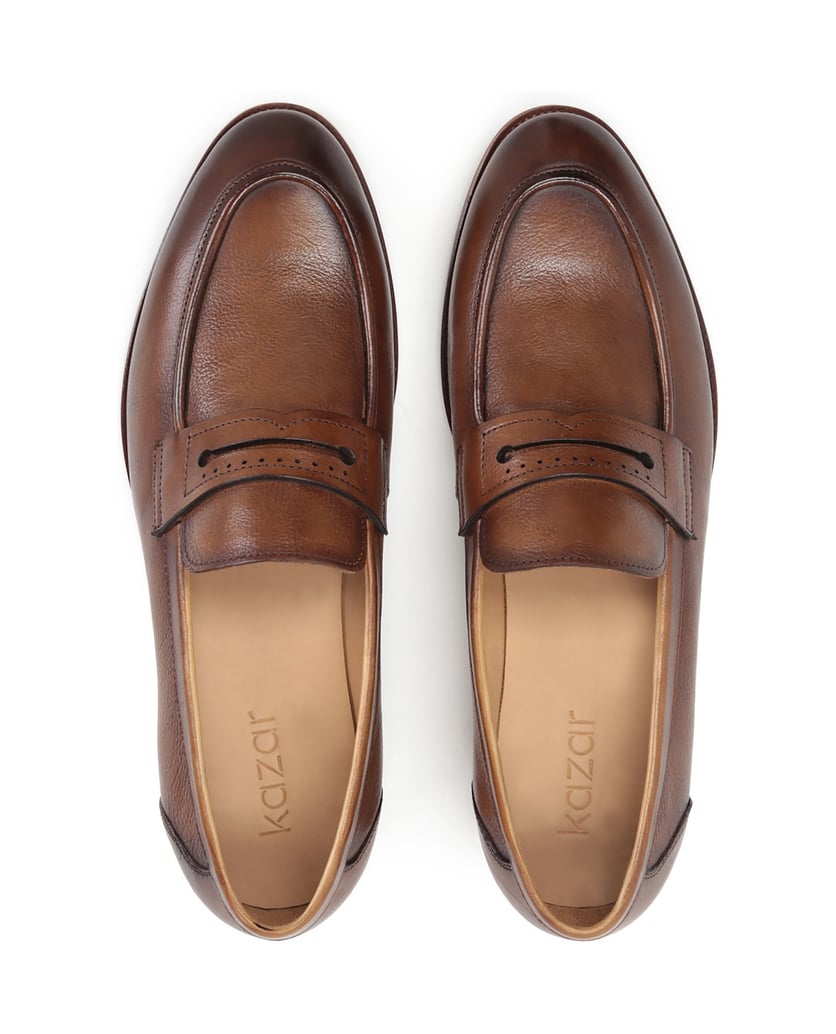 Kazar-Herren-Slipper-aus-Wildleder-für-die-Fre-braun