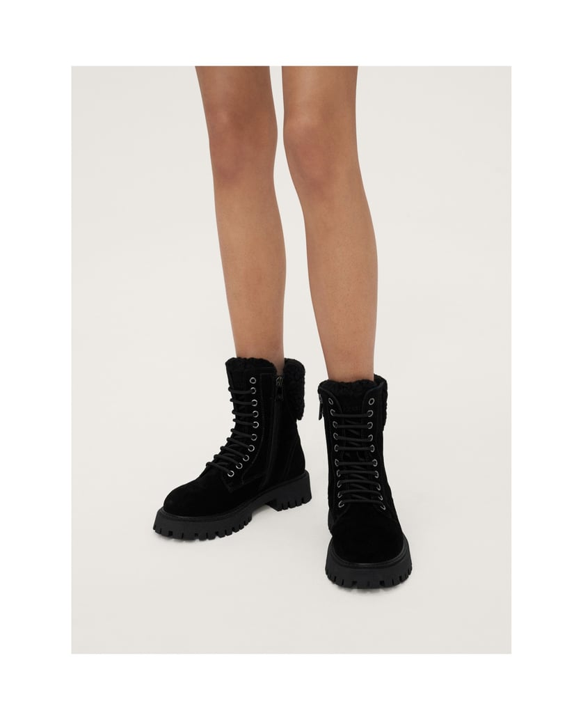 Kazar-Isolierte-flache-Damenstiefel-aus-weiche-schwarz