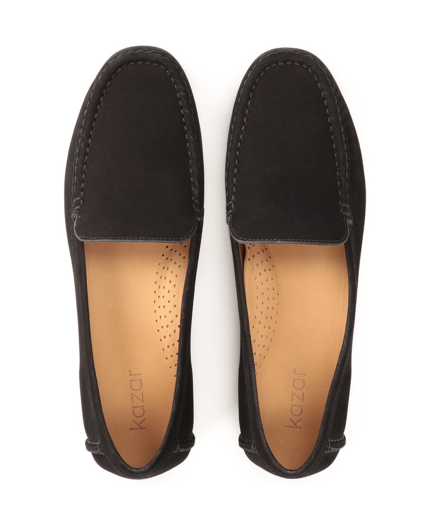 Kazar-Bequeme-schwarze-Nubuk-Mokassins