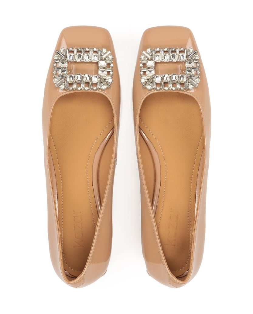 Kazar-Beige-pumps-with-jewelry-embellishment-béžová