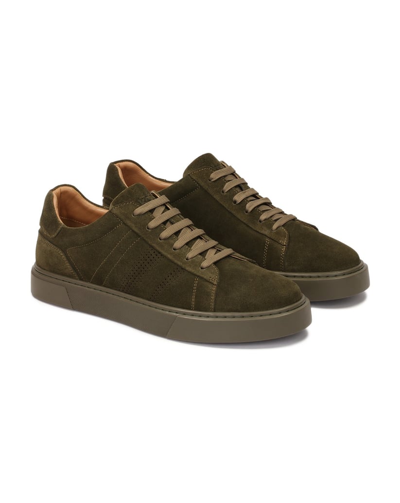 Kazar-Suede-sneakers-in-khaki-color-khaki