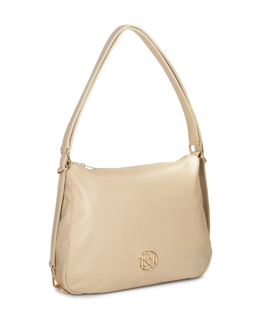 Kazar-Urban-leather-handbag-in-beige-color-béžová
