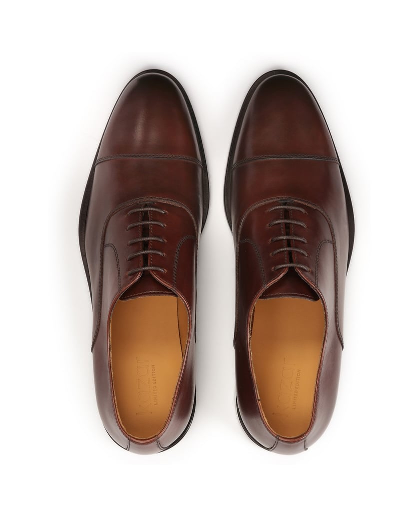 Kazar-Formelle-Oxford-Schuhe-aus-Leder-braun