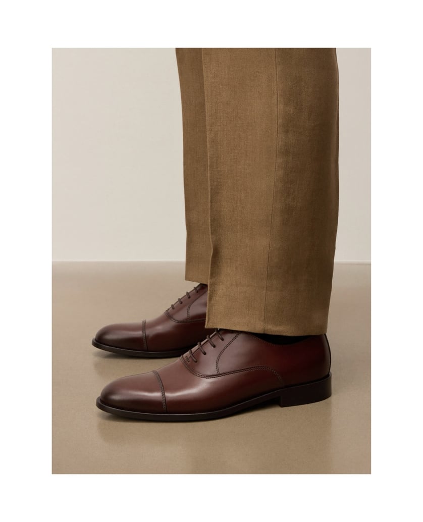 Kazar-Formal-leather-oxford-shoes-hnědá