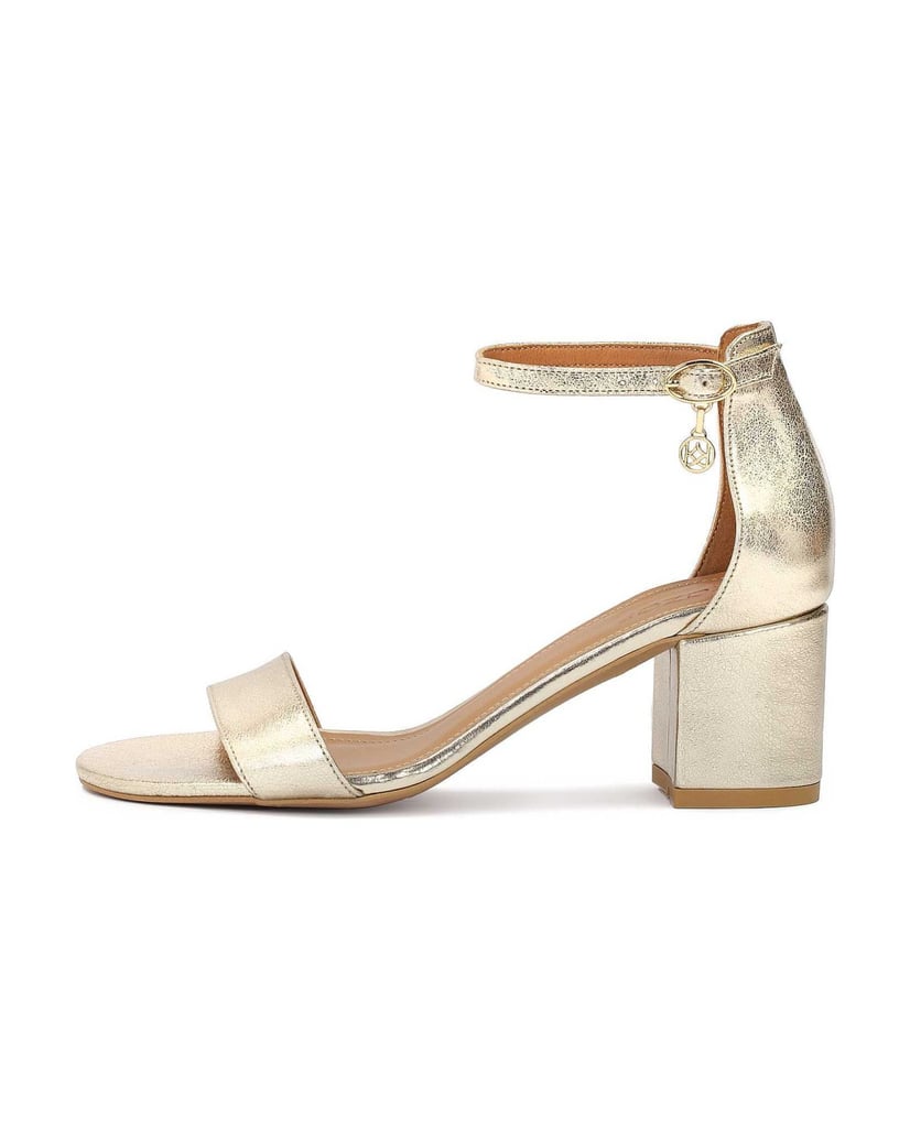 Kazar-Goldene-Ledersandalen-mit-breitem-Absatz-gold