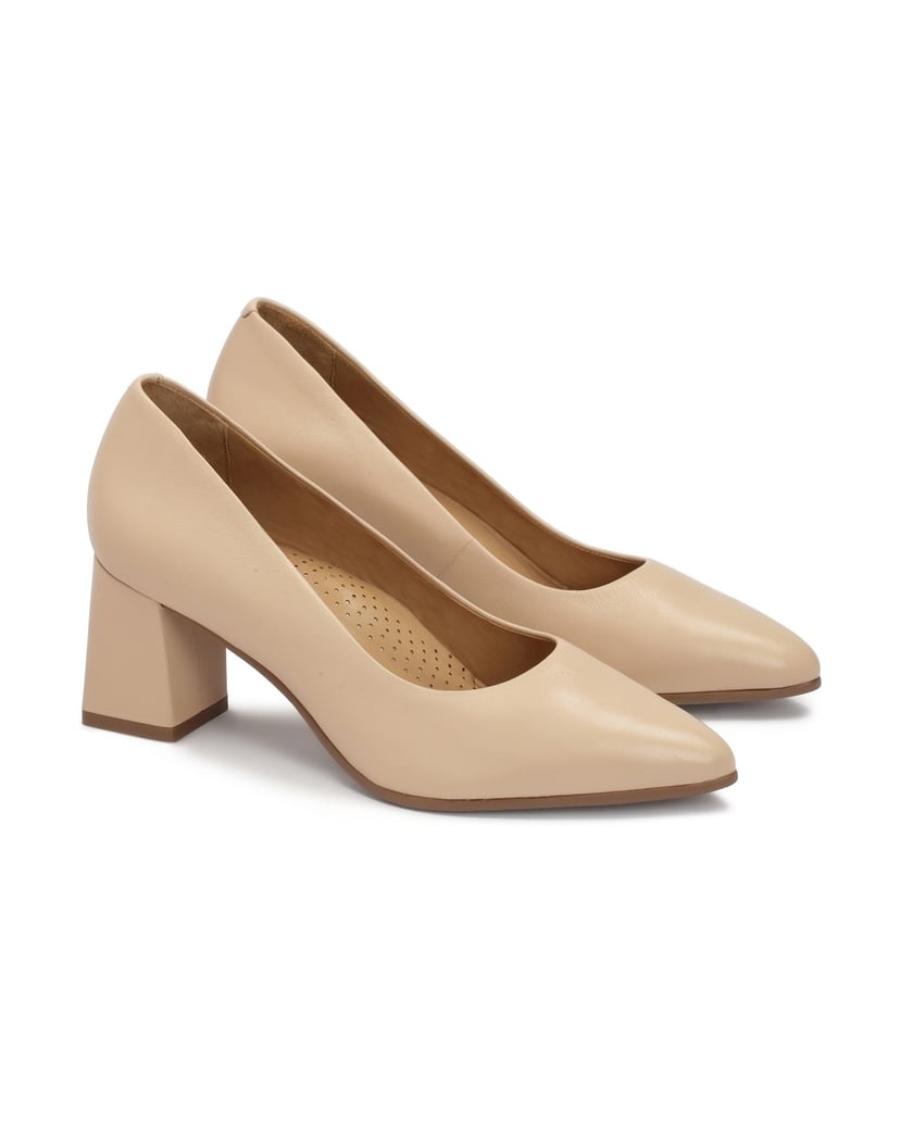 Kazar-Beige-pumps-with-comfort-lining-béžová