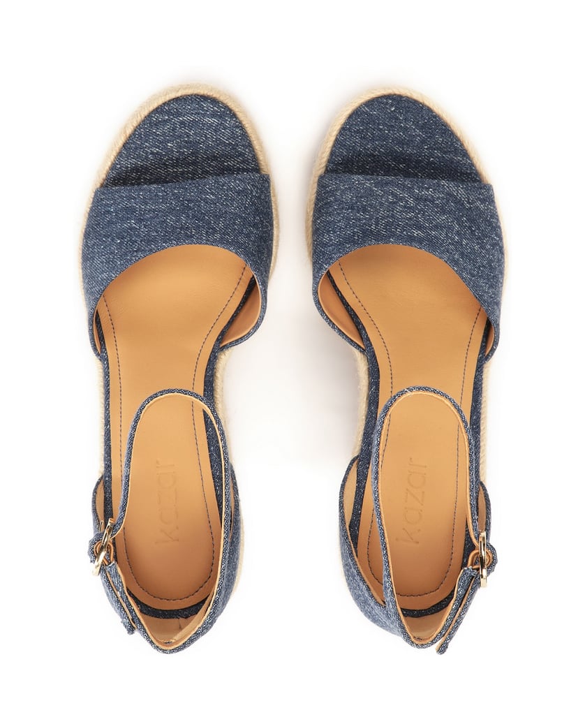 Kazar-Denim-Sandalen-auf-Anker-mit-Riemen-um-d