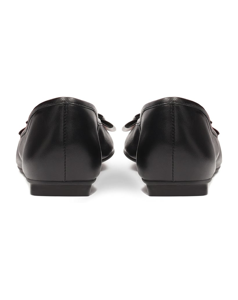 Kazar-Klassische-Ballerinas-aus-Vollnarbenlede-schwarz