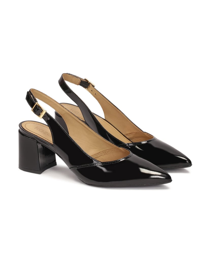 Kazar-Pumps-aus-Lackleder-mit-freiliegenden-Ab-schwarz