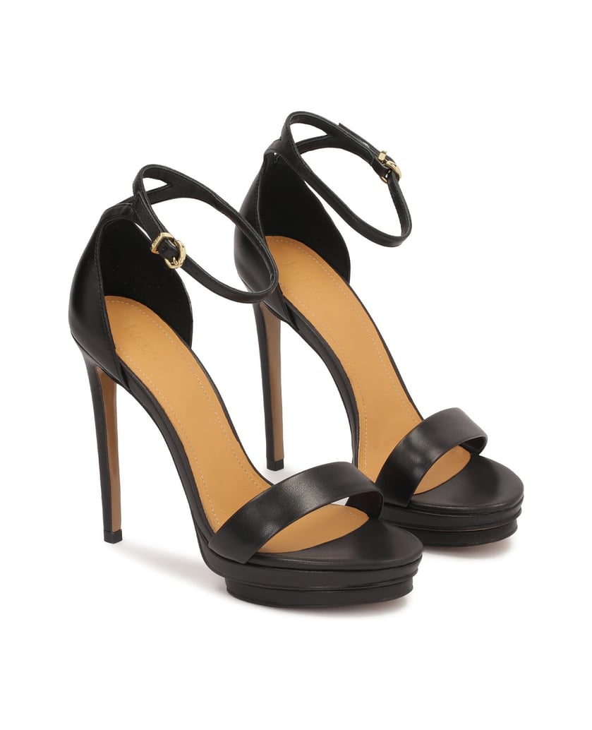 Kazar-High-heel-platform-sandals-čierna