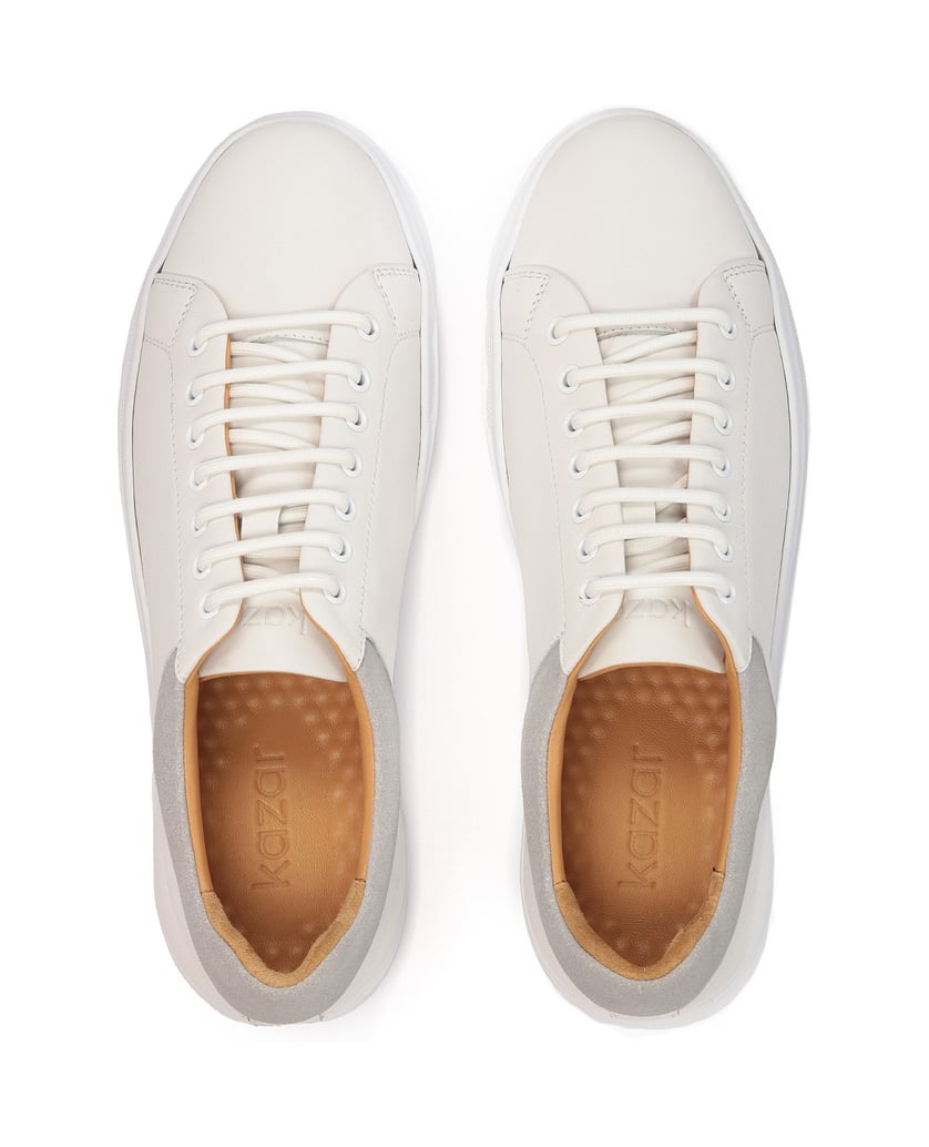 Kazar-White-sneakers-with-grey-heel-counter-biela