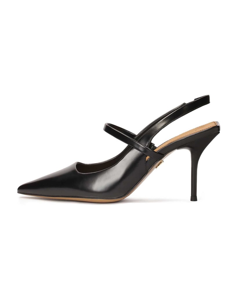 Kazar-Open-toe-square-heel-pumps-čierna
