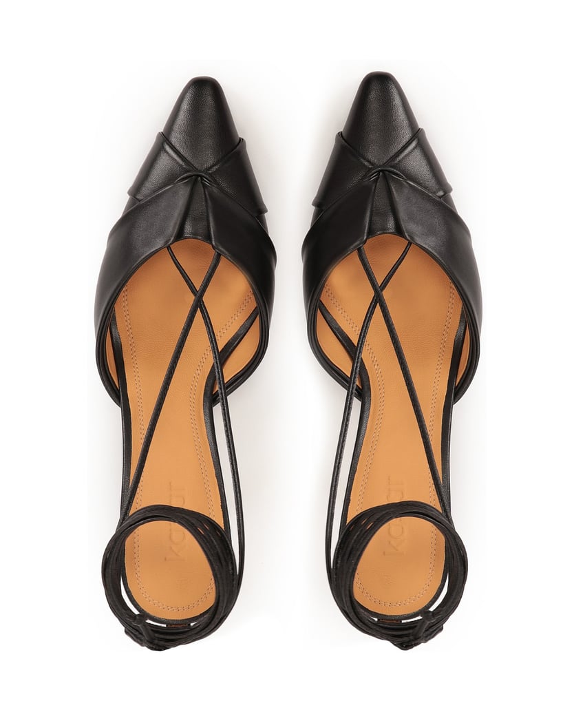 Kazar-Schwarze-Pumps-mit-Bindung-um-den-Knöche-schwarz