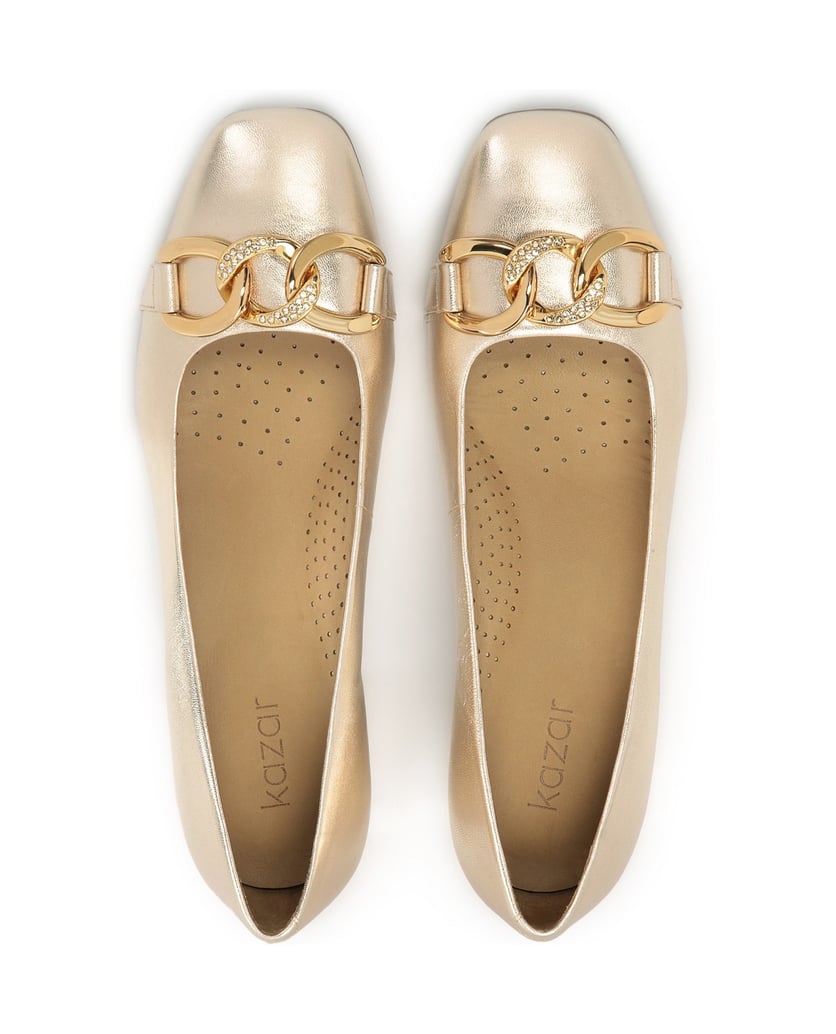 Kazar-Komfort-Pumps-mit-goldener-Einlegesohle-gold