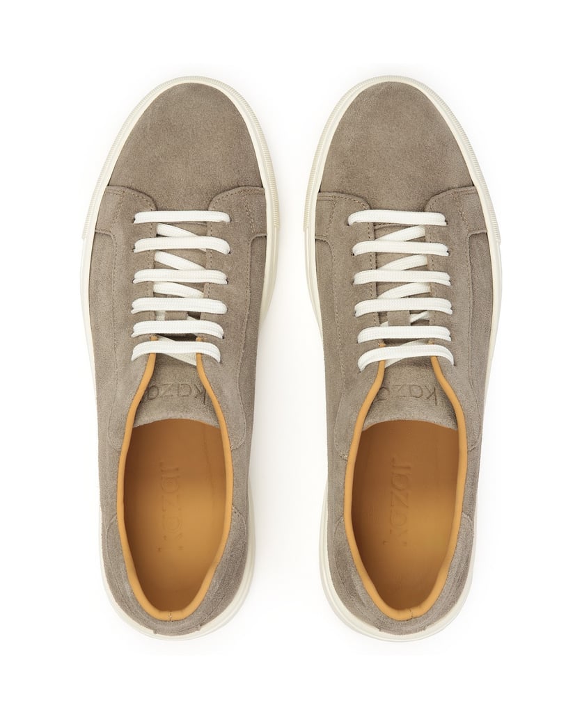 Kazar-Minimalistische-Wildleder-Sneakers-in-Ta-taupe