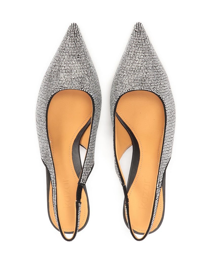 Kazar-Slingback-Pumps-mit-silbernen-Kristallen-silber