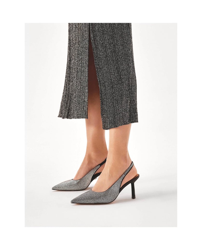 Kazar-Slingback-Pumps-mit-silbernen-Kristallen-silber