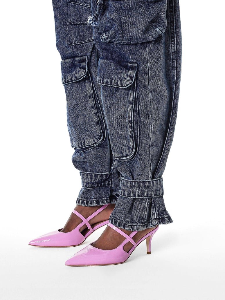 Kazar-Studio-Rosa-lackierte-Pumps-mit-freiliegenden-A