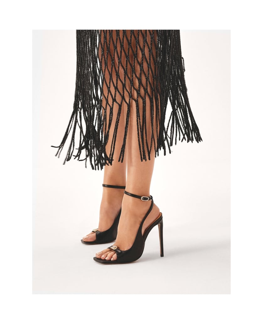 Kazar-Elegante-Sandalen-mit-eckigen-Zehen-schwarz