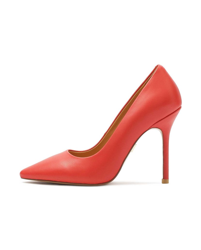 Kazar-Klassische-rote-spitz-zulaufende-Pumps-rot