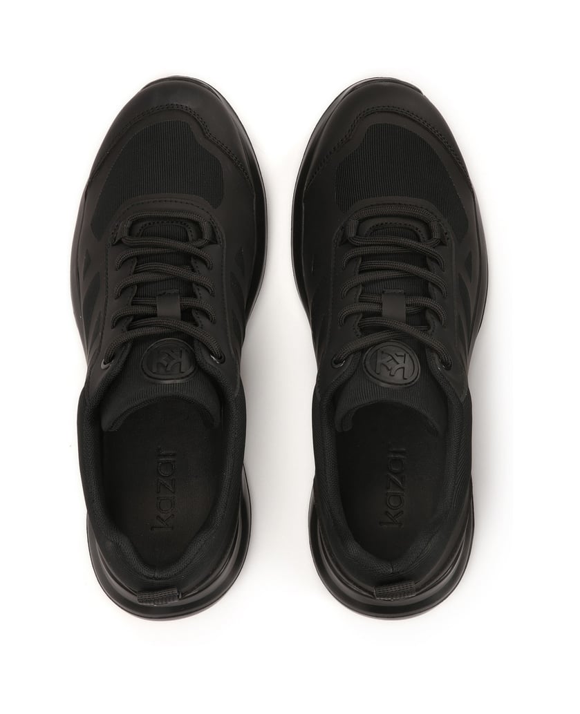 Kazar-Schwarze-Herren-Turnschuhe-schwarz