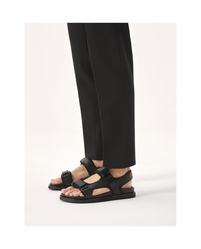 Kazar-Herrensandalen-aus-Leder-mit-verstellbar-schwarz