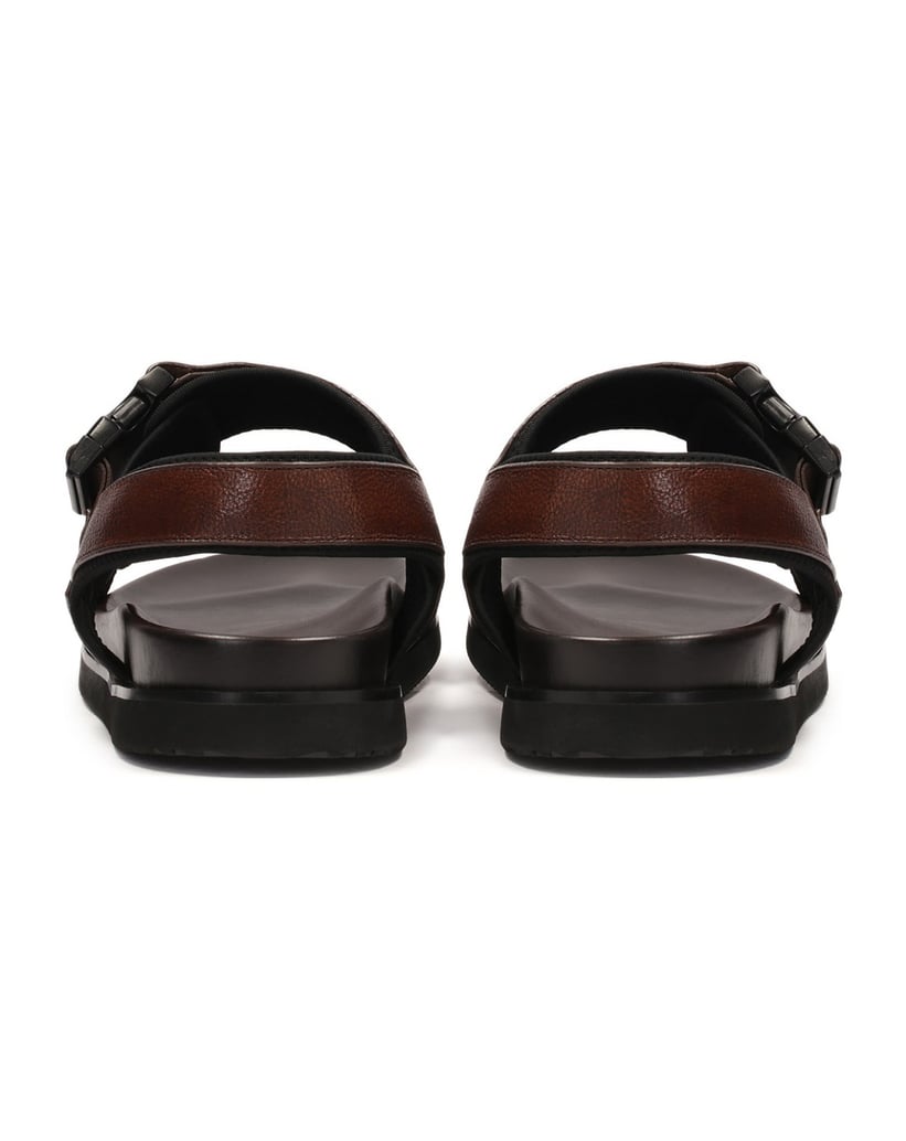 Kazar-Comfortable-leather-sandals-in-brown-color-hnedá