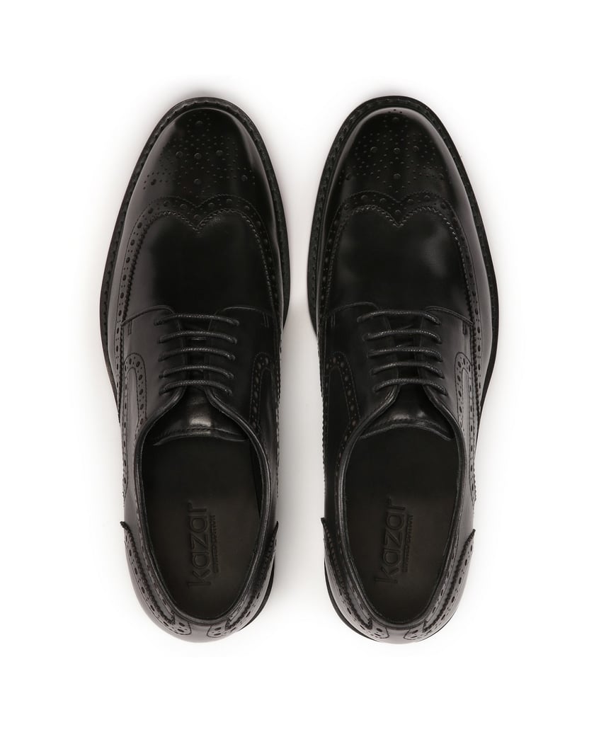 Kazar-Schwarze-elegante-Schuhe-im-Brogue-Stil-schwarz