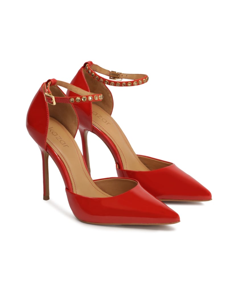 Kazar-Rote-Pumps-aus-Lackleder-rot